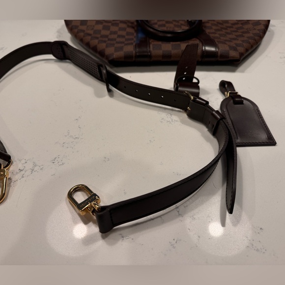 Louis Vuitton Keepall Bandouliere Bag Damier Ebene 45 - Picture 3 of 16